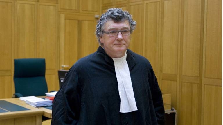 Advocaat Peter van der Kruijs (foto: ANP)
