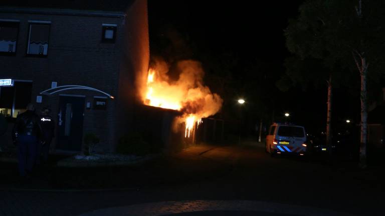 Brand in Kaatsheuvel. 