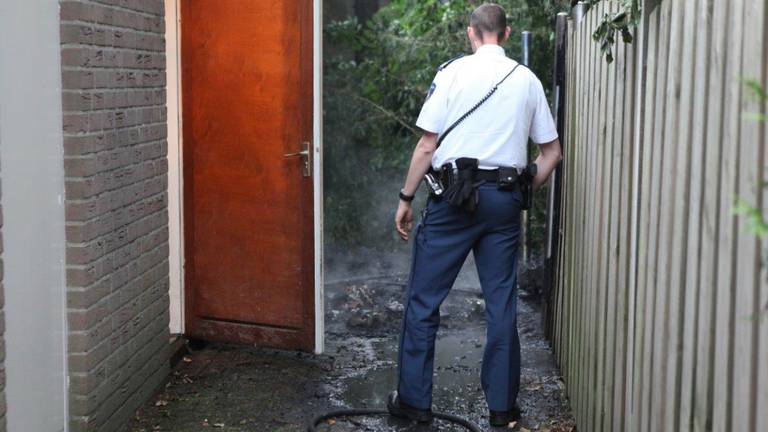 Brand in Nistelrode (foto: Bart Meesters/Meesters Multi Media)
