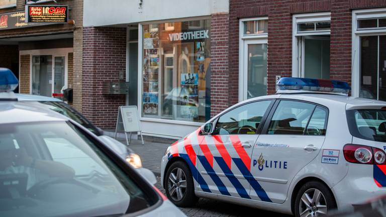 Overval op Video XL Roosendaal (foto: Christian Traets/SQ Vision)