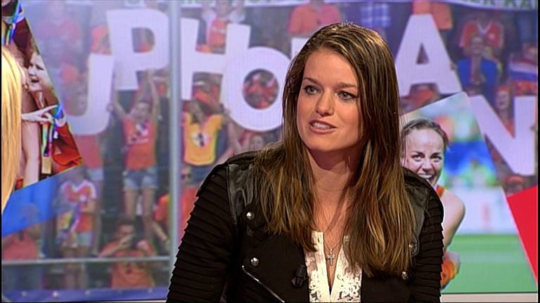 Lidewij Welten in Onder Ons over het succes van het Nederlands hockeyteam.