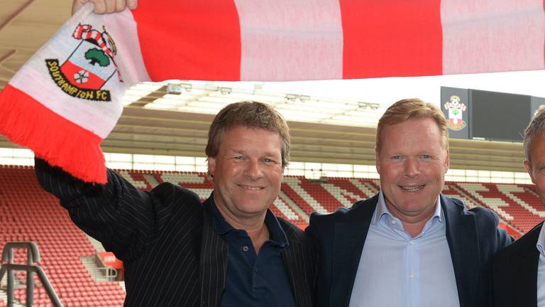Erwin en Ronald Koeman gepresenteerd bij Southampton (foto: VI Images)