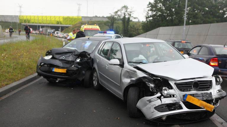 Ongeluk Rosmalen (Foto: Bart Meesters)