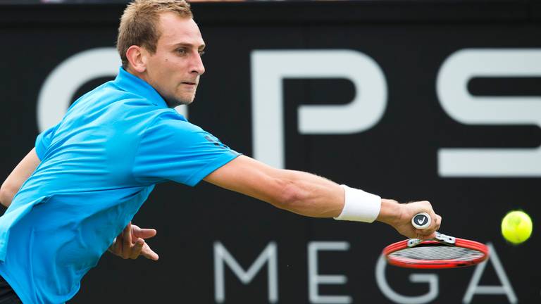 Thiemo de Bakker in actie in Rosmalen (Foto: ANP)