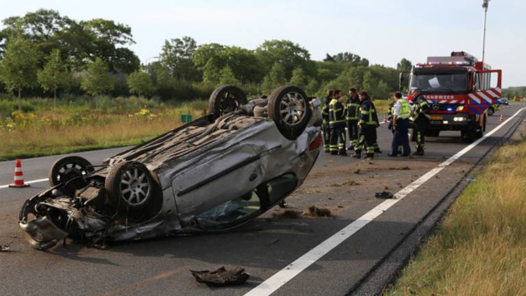 Hoe het ongeluk kon gebeuren, is onduidelijk (Foto: Gabor Heeres/SQ Vision)