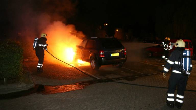 Het vuur werd rond kwart over twee ontdekt (Foto: Erik Haverhalf/FPMB)