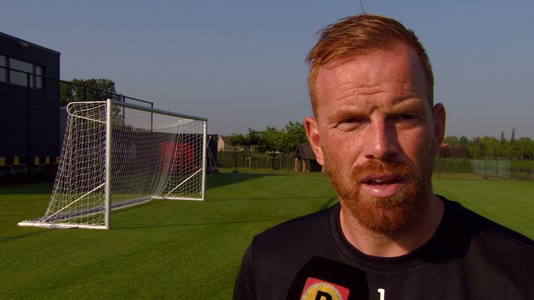 Doelman Jelle ten Rouwelaar kan zaterdag een record breken
