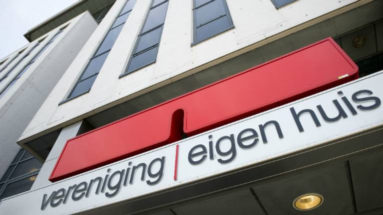 Het logo van de Vereniging Eigen Huis (Foto: ANP)