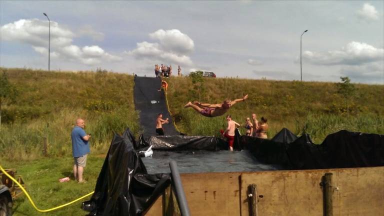 Spectaculaire sprongen in Veghel