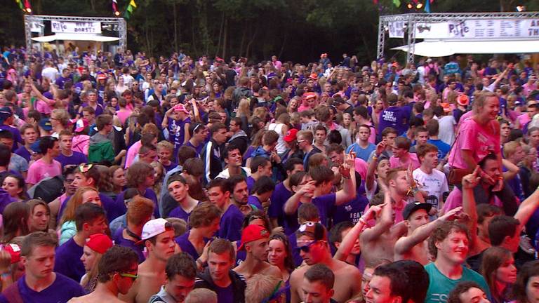 8500 studenten op introductiefeest Fontys Hogescholen (Archieffoto).