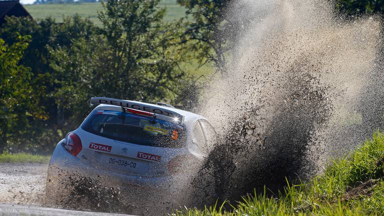 Keving Abbring in actie (foto: Peugeot)