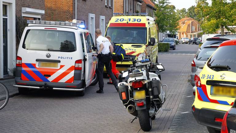 Een vrouw raakte gewond. (foto: Marcel van Dorst / SQ Vision)
