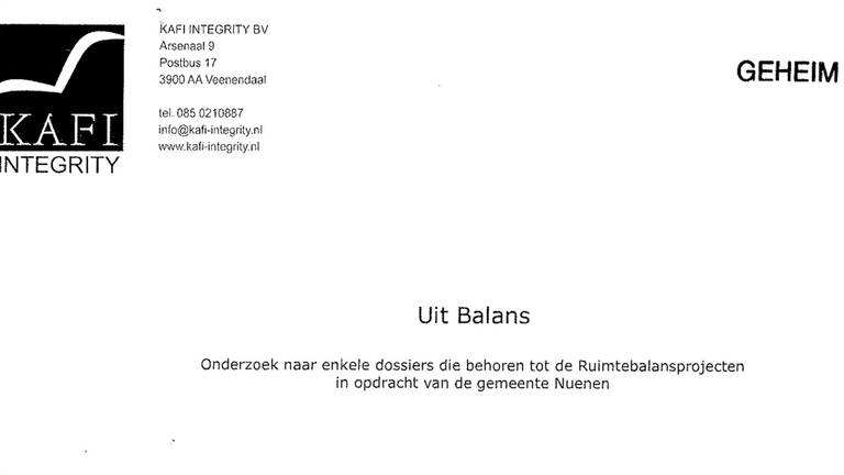 Het KAFI-rapport