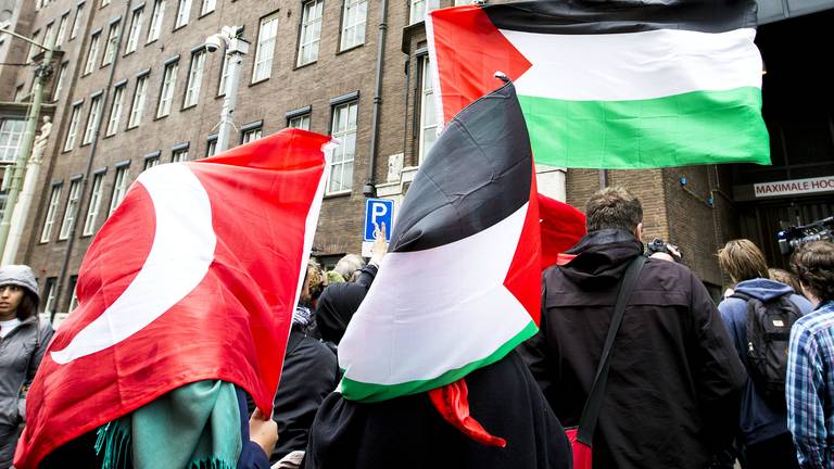 Een eerdere demonstratie in Den Haag