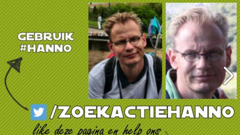 Foto: Facebookpagina zoekactie Hanno van Mil