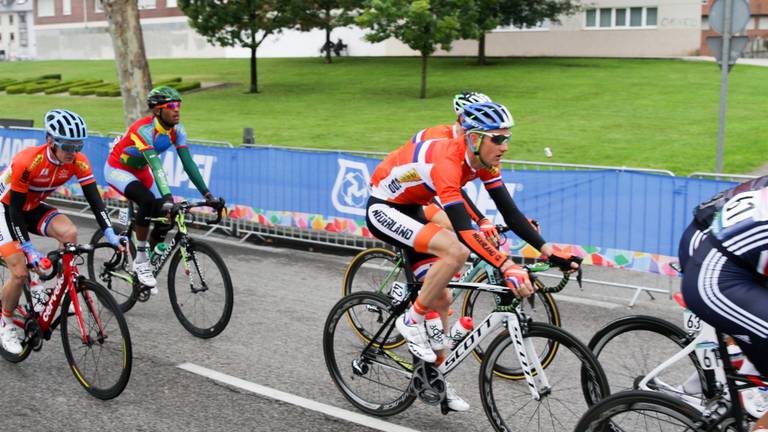 Brabantse wielrenners onzichtbaar op WK in Ponferrada (foto: VI Images)