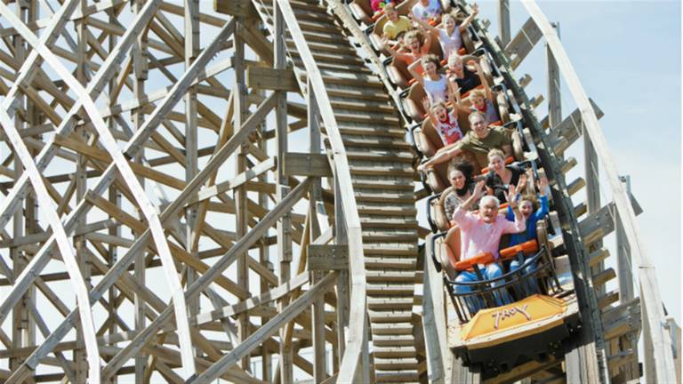 Toverland is een populair attractiepark (Foto: attractiepark Toverland)