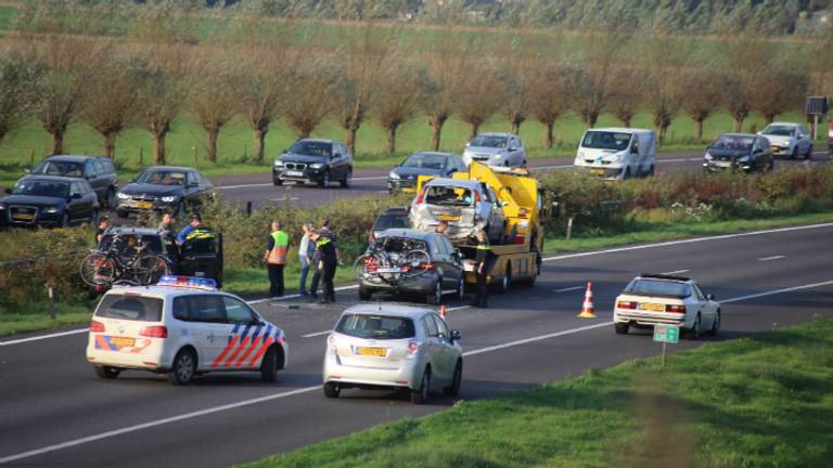 Hoe de botsing kon gebeuren, is nog onduidelijk (Foto: AS Media)