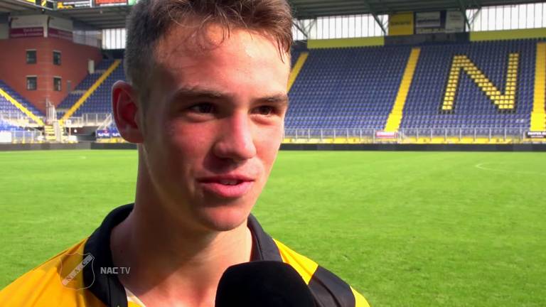 Grad Damen in gesprek met NAC TV