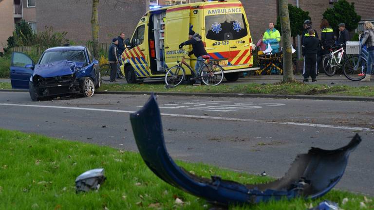 Ongeluk in Breda. (Foto: Perry Roovers / SQ Vision)