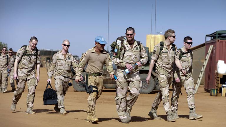 Militairen op missie in Mali (foto: Defensie)