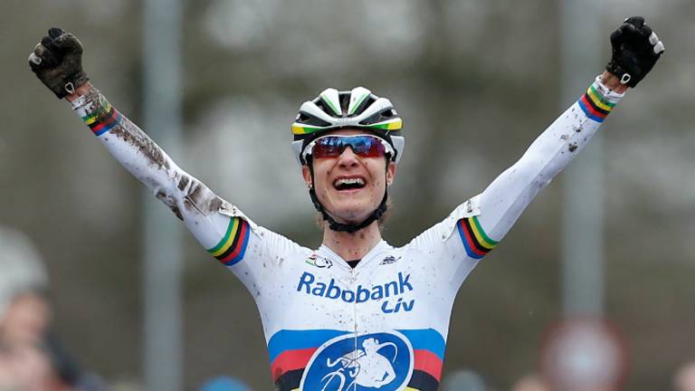 Marianne Vos ontbrak in Rucphen (archieffoto: ANP) 