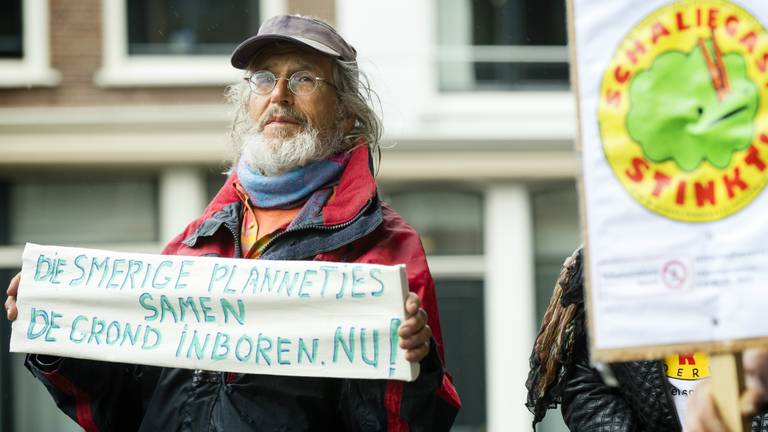 Er is veel tegenstand tegen het boren naar schaliegas (foto: ANP)