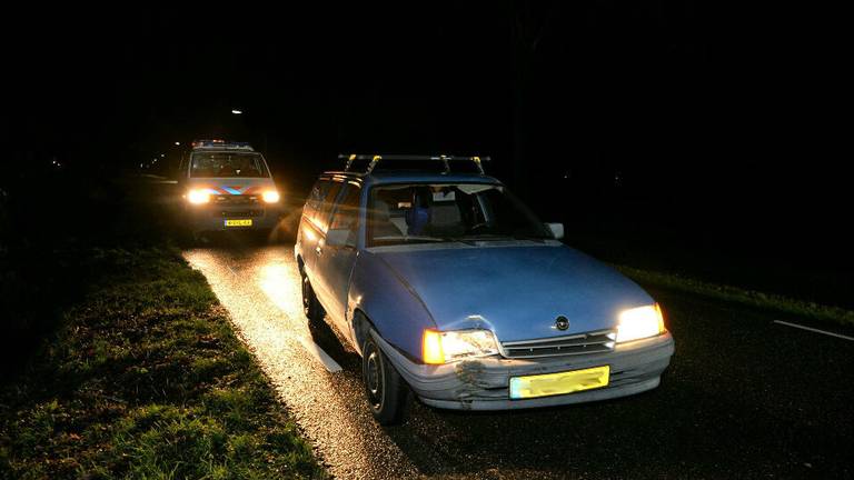 Inbreker Aldi Hilvarenbeek gepakt (foto: Toby de Kort/De Kort Media)