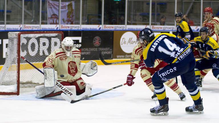 Mickey Bastings, hier op archieffoto, scoorde twee keer (foto: Wim van Beijsterveldt).