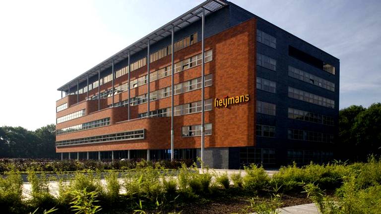 Het hoofdkantoor van Heijmans in Rosmalen. 
