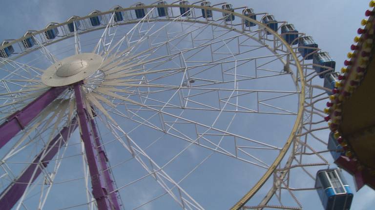 Reuzenrad op de kermis van 2014