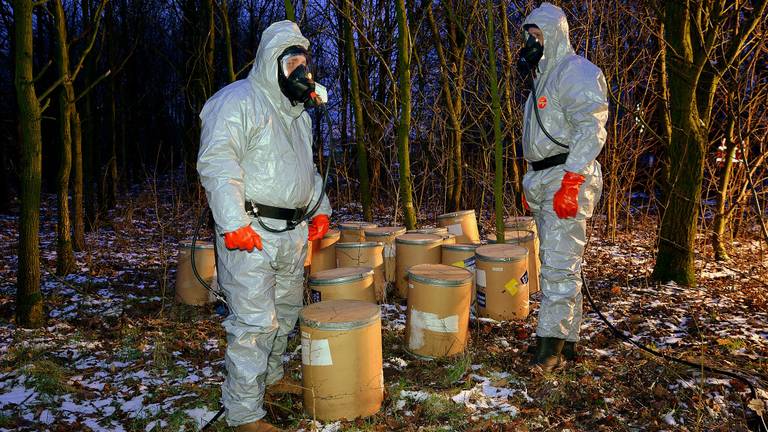 De tonnen zijn opgeruimd (foto: Toby de Kort/De Kort Media)