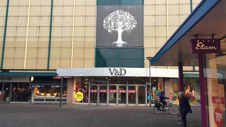 De oude V&D in Roosendaal.