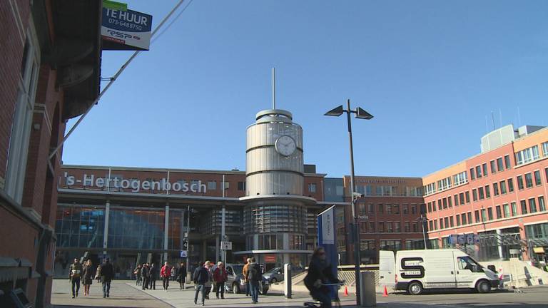 Station 's-Hertogenbosch. (Archieffoto)