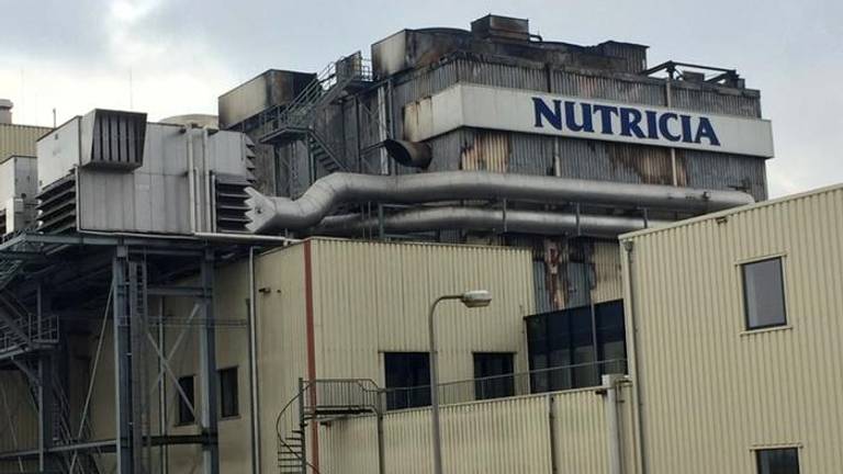 Fabriek Nutricia draait weer na brand 