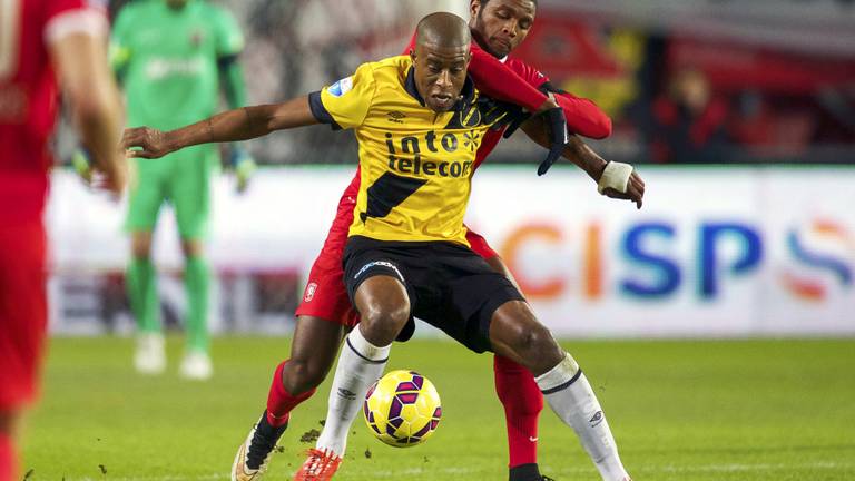 Guyon Fernandez speelde geen gelukkige wedstrijd (foto: VI Images)