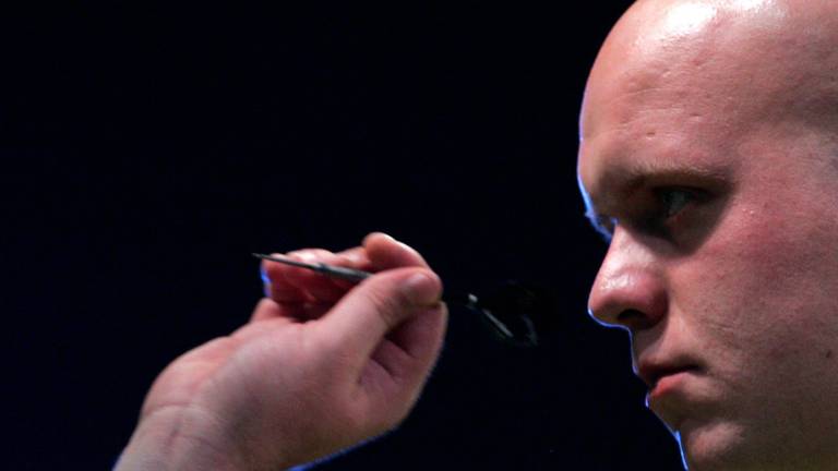 Michael van Gerwen is op dreef in Venray (Foto: ANP)