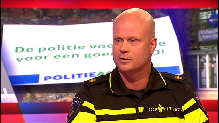 Maarten Brink van de politievakbond ACP Zeeland West-Brabant