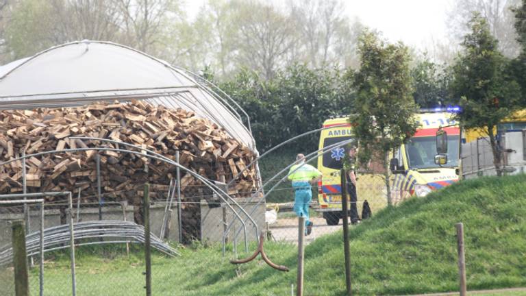 De man was aan het werk bij het bedrijf van zijn kleinzoon (Foto: GinoPress).