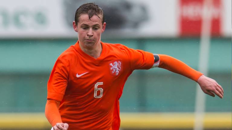 Frenkie de Jong in Oranje onder 18 (foto: VI Images)