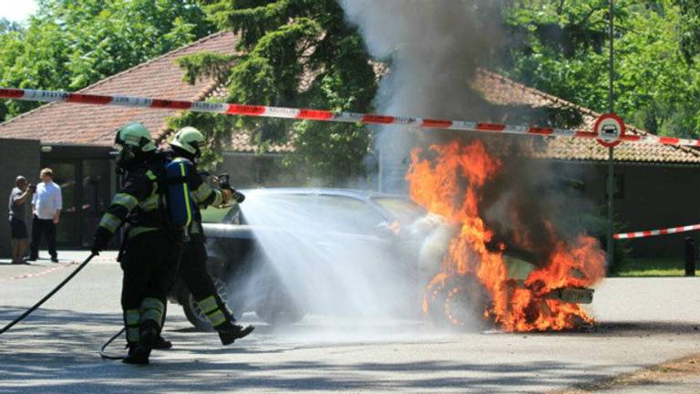 Een van de vele klusjes voor de brandweer in Boxtel (Foto: archief).