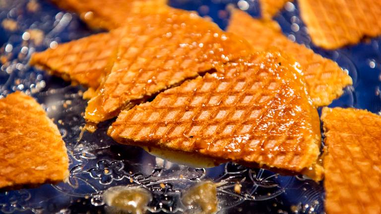 Stroopwafels uit Nieuwkuijk gaan 'sky high'. (Archieffoto: ANP)