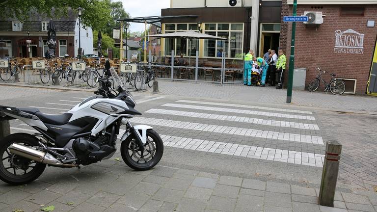 De plek waar het ongeluk gebeurde (foto: FPMB/Erik Haverhals)
