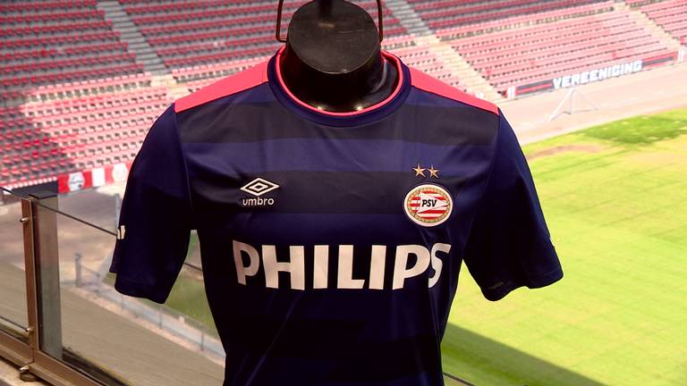 Ontslag park Dekking Dit is het nieuwe tenue van PSV: thuisshirt met gouden kraag, uitshirt met  een beetje roze - Omroep Brabant