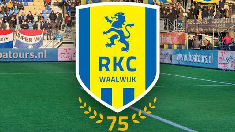 Het nieuwe logo van RKC Waalwijk