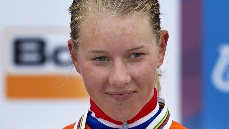 Demi de Jong is de jongere zus van Thalita. (Foto: ANP).