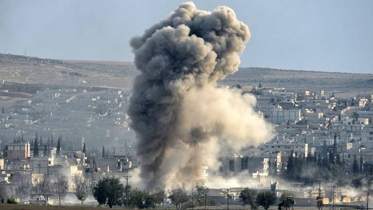 Archieffoto van gevechten in Syrië (foto: ANP)