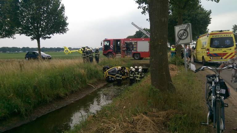 Waarschijlijk vloog de buggy uit de bocht. (Foto: Saskia Kusters/SK-Media)