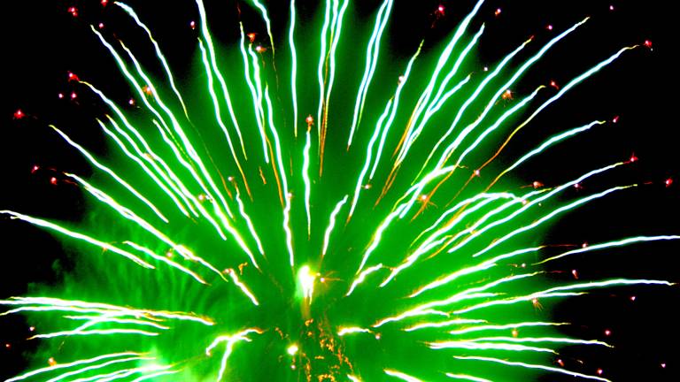 Vermoedelijk was het vuurwerk (foto: Flickr/Jacob Enos)