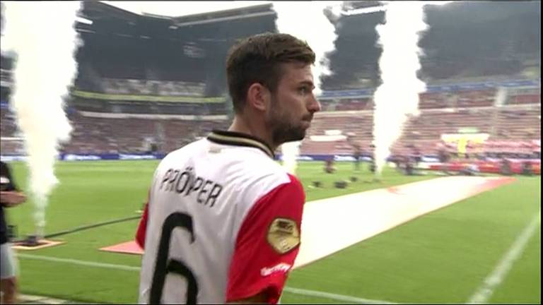 Davy Pröpper tijdens de open dag van PSV